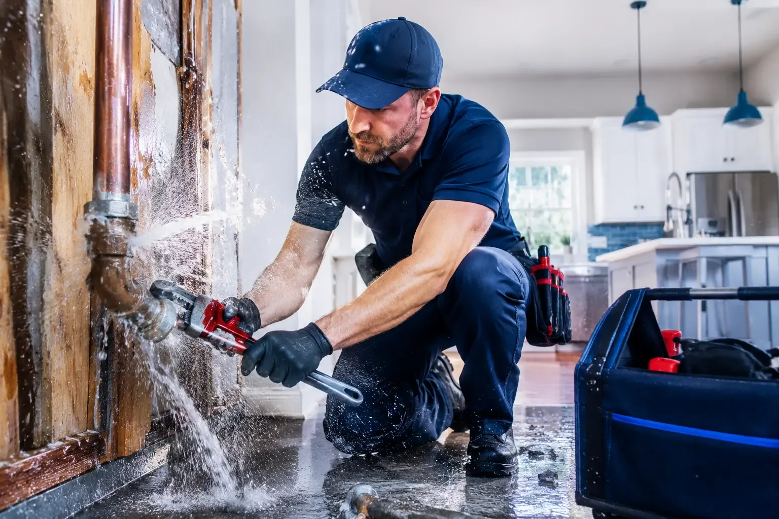 Local emergency pipe repair professionals in Longdale, OK